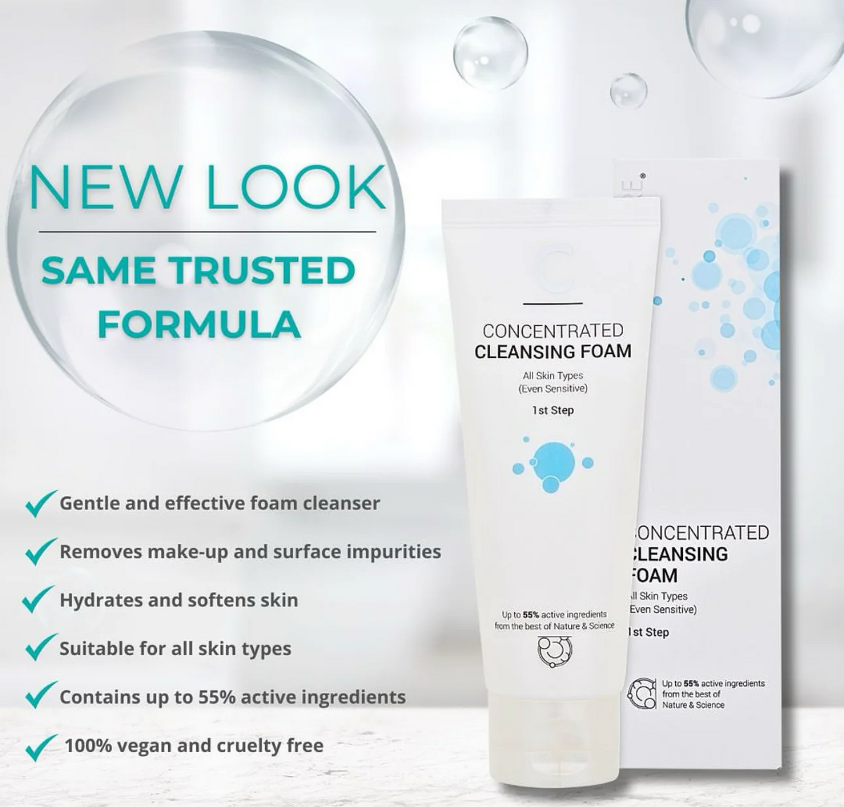 CLINICCARE Concentrated Cleansing Foam